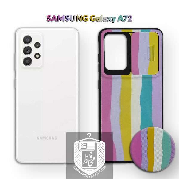 قاب فانتزی سامسونگ Galaxy A72 به همراه پاپ سوکت کد SA515B