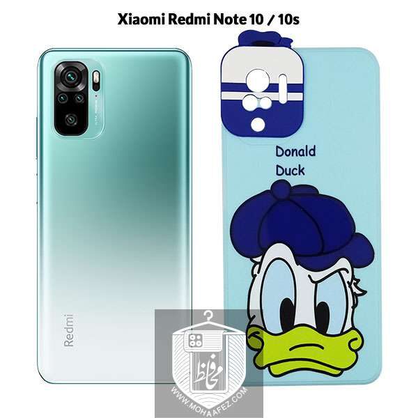 قاب ژله ای شیائومی Redmi Note 10 / 10s طرح Donald Duck کد XM336B