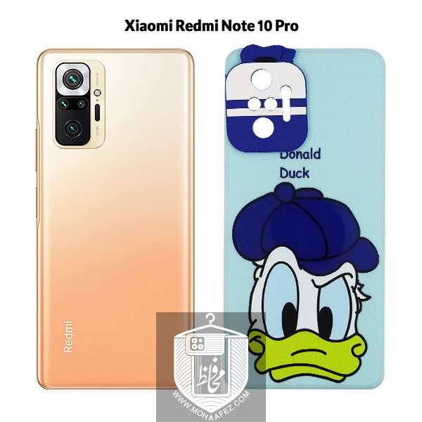قاب ژله ای شیائومی Redmi Note 10 Pro طرح Donald Duck کد XM336B
